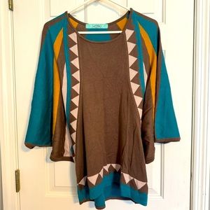 Karlie sweater cape.